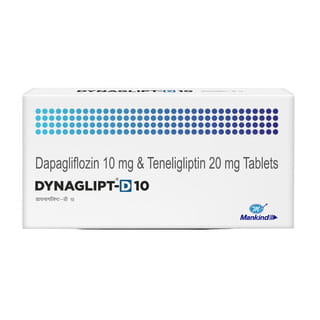 Dynaglipt D 10Mg Strip Of 10 Tablets