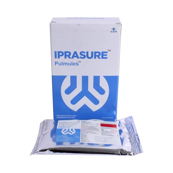 Iprasure Pulmules 2.5Ml Packet Of 5 Respiratory Solution
