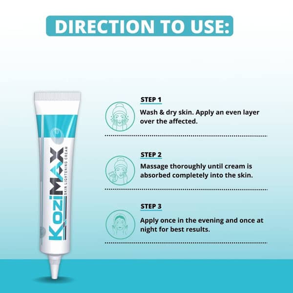 Kojimic Tube Of 15Gm Skin Lightening Cream