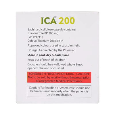 Ica 200mg Strip Of 7 Capsules