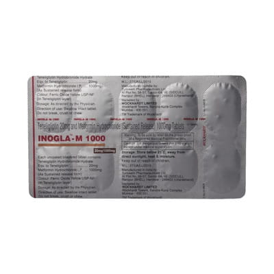 Inogla M 1000mg Strip Of 15 Tablets