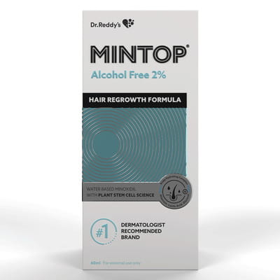 Mintop Alcohol Free 2% Bottle Of 60ml Solution