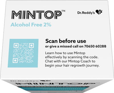 Mintop Alcohol Free 2% Bottle Of 60ml Solution