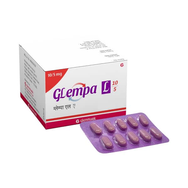 Glempa L 10/5Mg Strip Of 10 Tablets