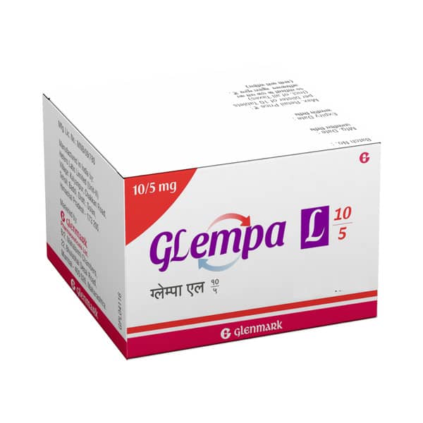 Glempa L 10/5Mg Strip Of 10 Tablets