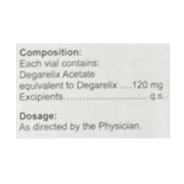 Degalix 120Mg Dry Vial Of 1 Powder For Injection