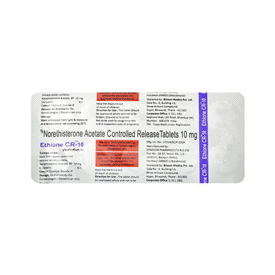 Ethione Cr 10mg Strip Of 10 Tablets