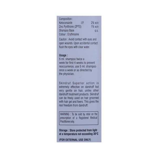 Skindruf Bottle Of 100Ml Shampoo