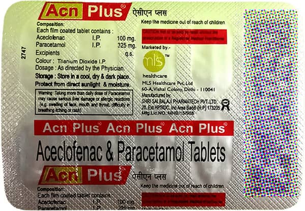 Acn Plus Strip Of 10 Tablets