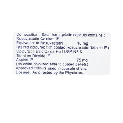 Lipirose As 10mg Strip Of 10 Capsules
