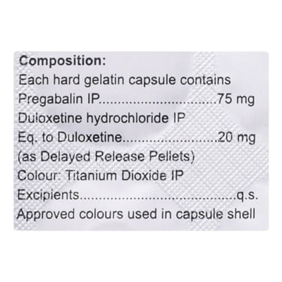 Neurokem D 75/20mg Strip Of 10 Capsules