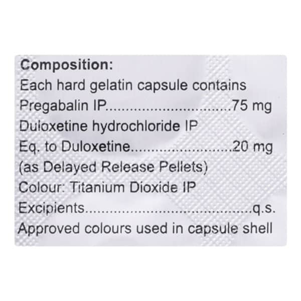 Neurokem D 75/20mg Strip Of 10 Capsules