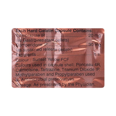 Omepren D Strip Of 15 Capsules