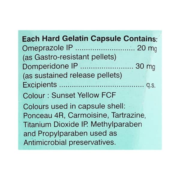 Omepren D Strip Of 15 Capsules