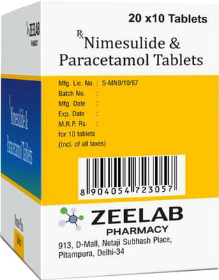 Nimse Plus Strip Of 10 Tablets