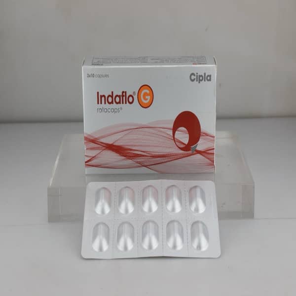 Indaflo G Strip Of 10 Rotacaps (Pack Of 3)