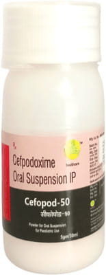 Cefopod 50mg Bottle Of 30ml Dry Suspension