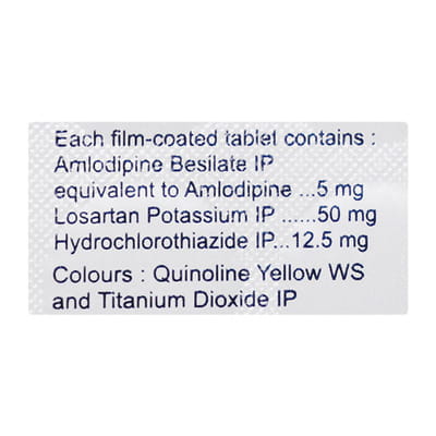 Amlozaar H Strip Of 15 Tablets