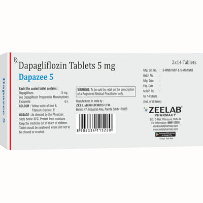 Dapazee 5mg Strip Of 14 Tablets
