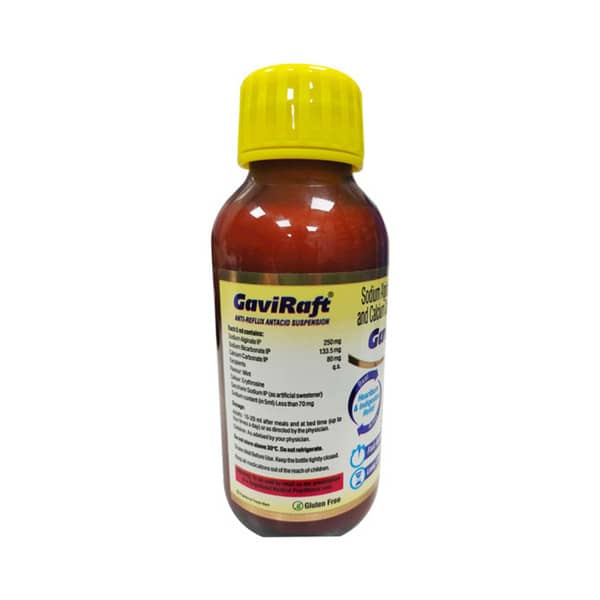 Gaviraft Soothing Mint Flavour Sugar Free Bottle Of 200ml Suspension
