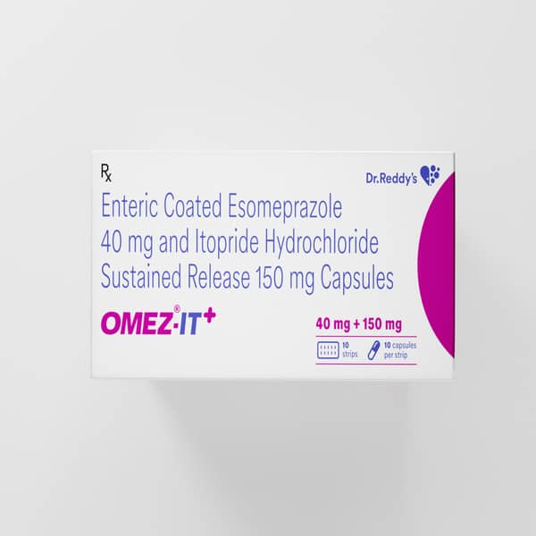 Omez It Plus 40/150mg Strip Of 10 Capsules