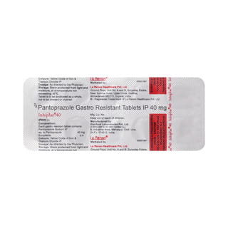 Inhipraz 40mg Strip Of 10 Tablets