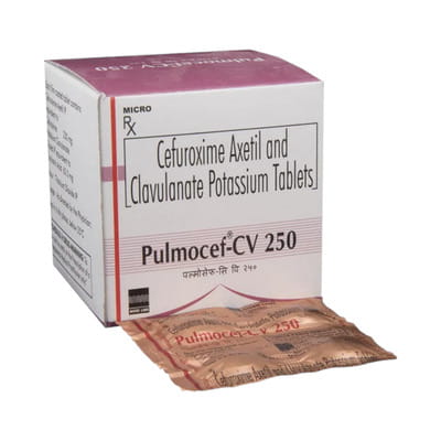 Pulmocef Cv 250mg Strip Of 10 Tablets
