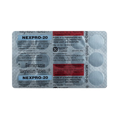 Nexpro 20 Strip Of 10 Tablets