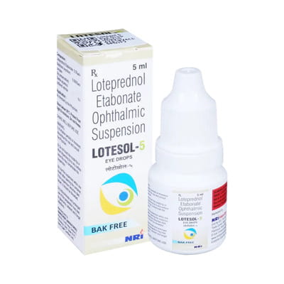 Lotesol 5 Bottle Of 5ml Eye Drops