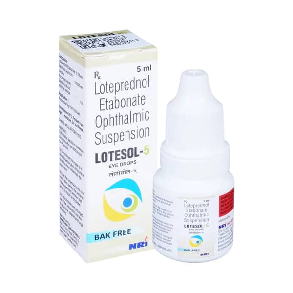 Lotesol 5 Bottle Of 5Ml Eye Drops