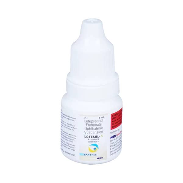 Lotesol 5 Bottle Of 5Ml Eye Drops