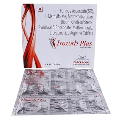 Irozorb Plus Strip Of 15 Tablets