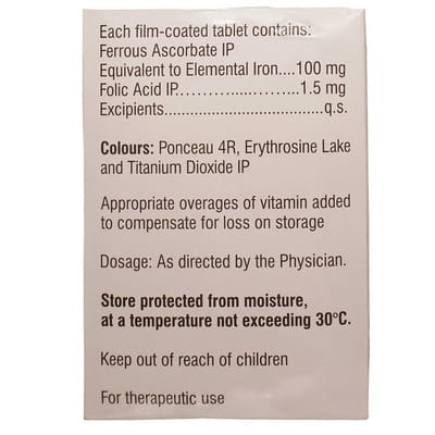 Hemfer Xt Strip Of 15 Tablets