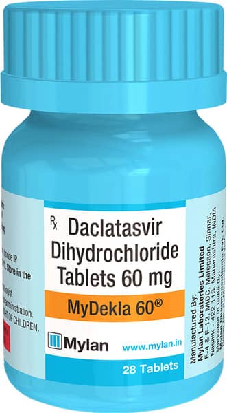 Mydekla 60mg Bottle Of 28 Tablets