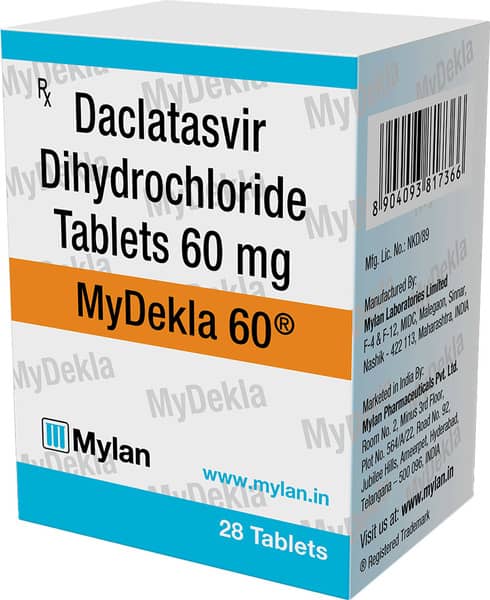 Mydekla 60mg Bottle Of 28 Tablets