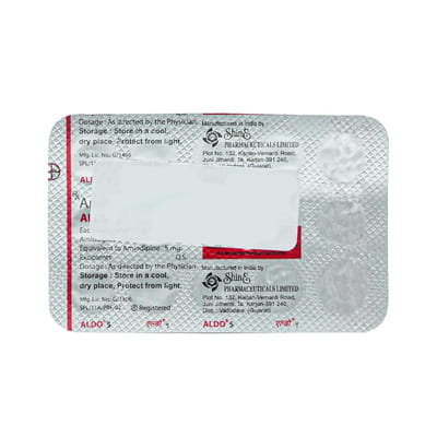Aldo 5mg Strip Of 15 Tablets