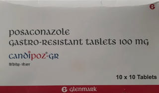 Candipoz Gr 100mg Strip Of 10 Tablets