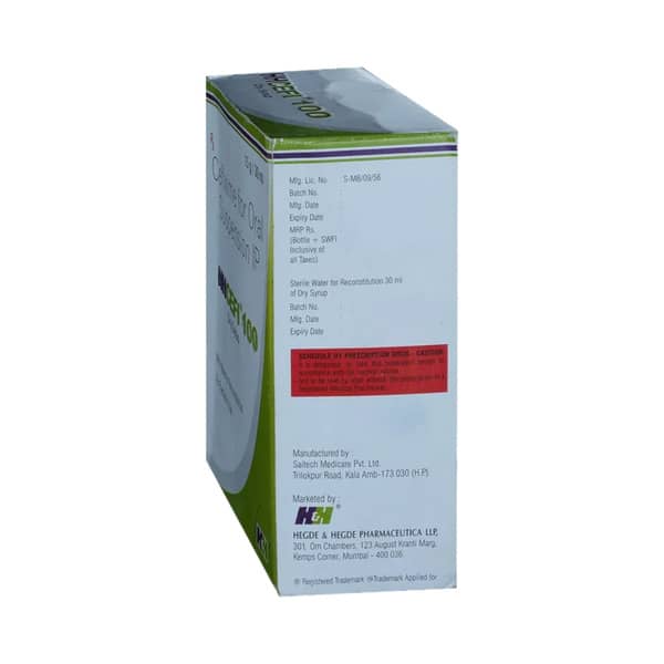 Hhcefi 100Mg Dry Bottle Of 30Ml Syrup