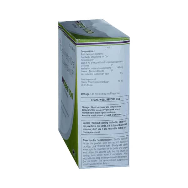 Hhcefi 100Mg Dry Bottle Of 30Ml Syrup