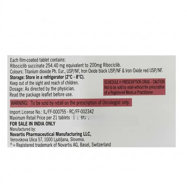 Kryxana 200Mg Strip Of 21 Tablets