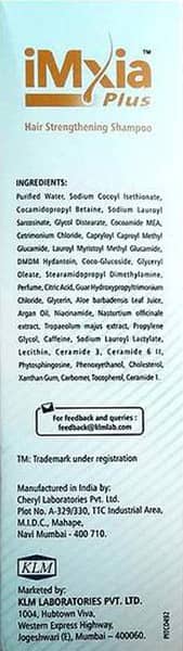 Imxia Plus Bottle Of 150ml Shampoo