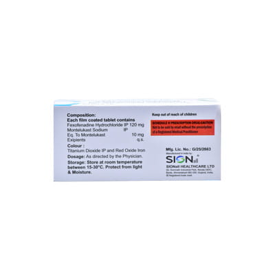 Allerzap M Strip Of 10 Tablets