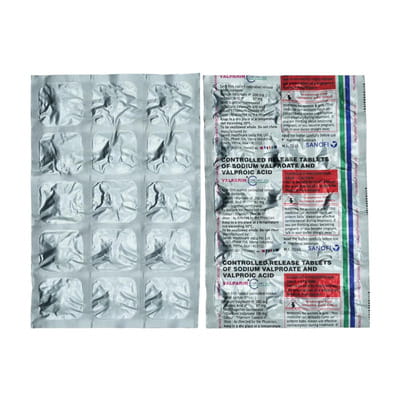 Valparin Chrono 300mg Strip Of 15 Tablets