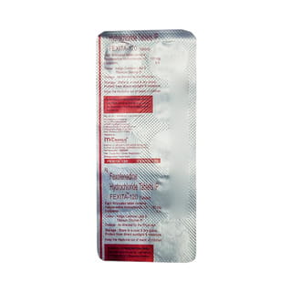 Fexita 120Mg Strip Of 10 Tablets