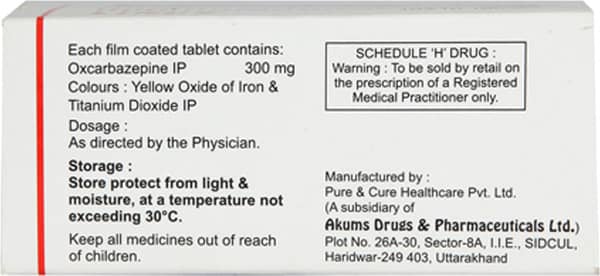 Carbanerve 300mg Strip Of 10 Tablets