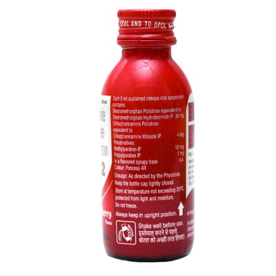 Chericof 12 Cherry Flavour Sugar Free Bottle Of 60ml Suspension