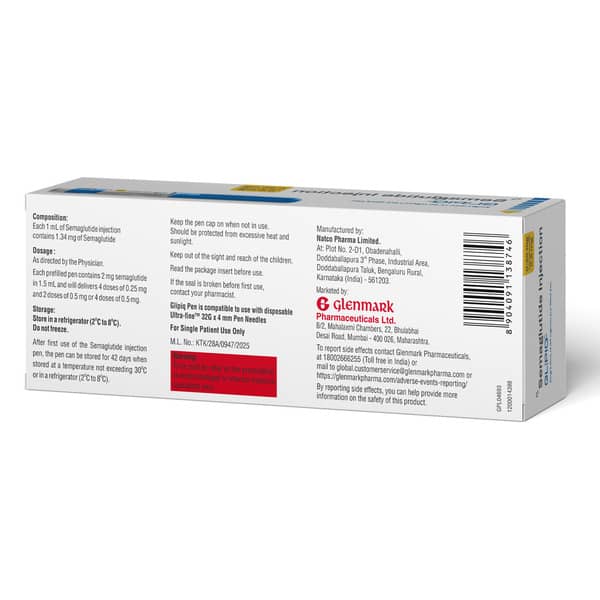 Glipiq 2Mg Vial Of 1.5Ml Injection