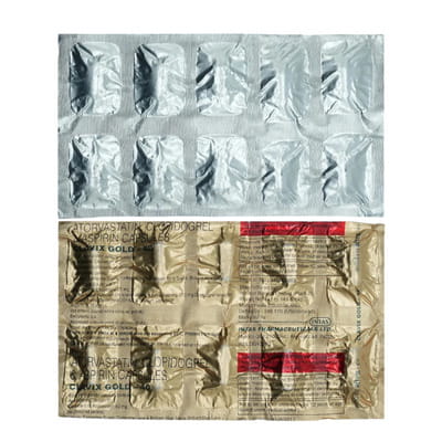 Clavix Gold 40mg Strip Of 10 Capsules