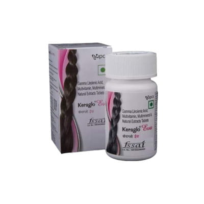 New Keraglo Eva Bottle Of 30 Tablets