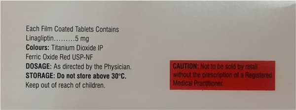 Linares 5mg Strip Of 10 Tablets